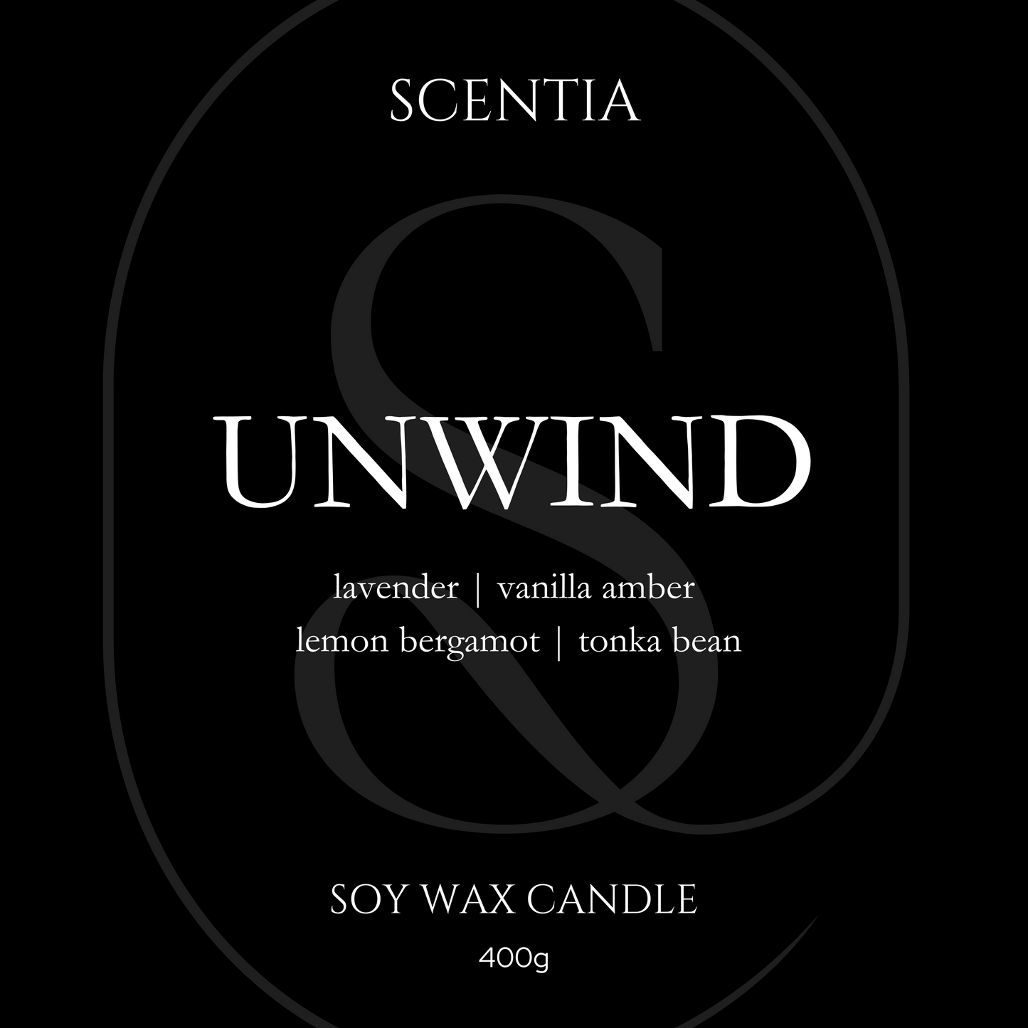Unwind | Scentia Large Candle
