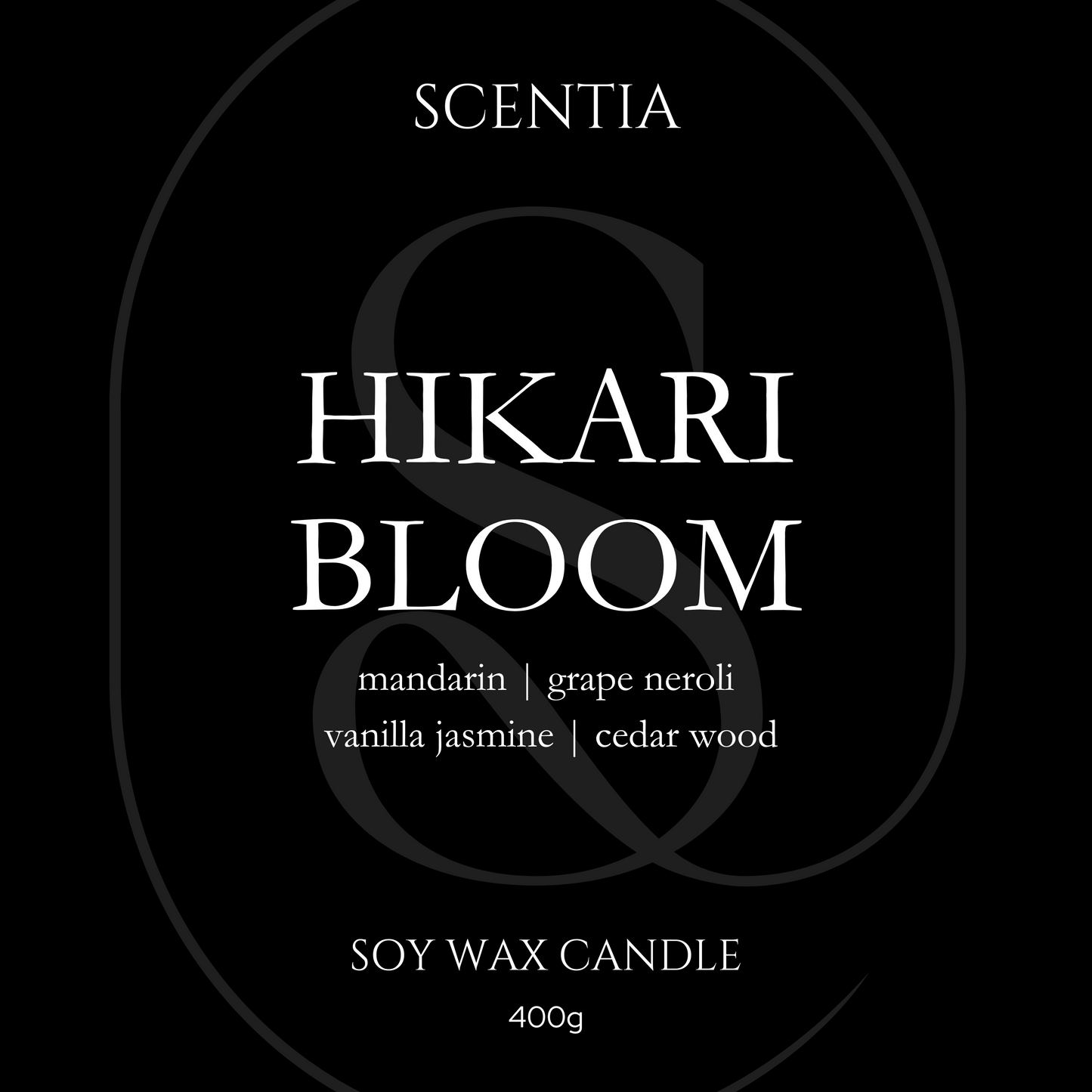 Hikari Bloom | Scentia Large Candle