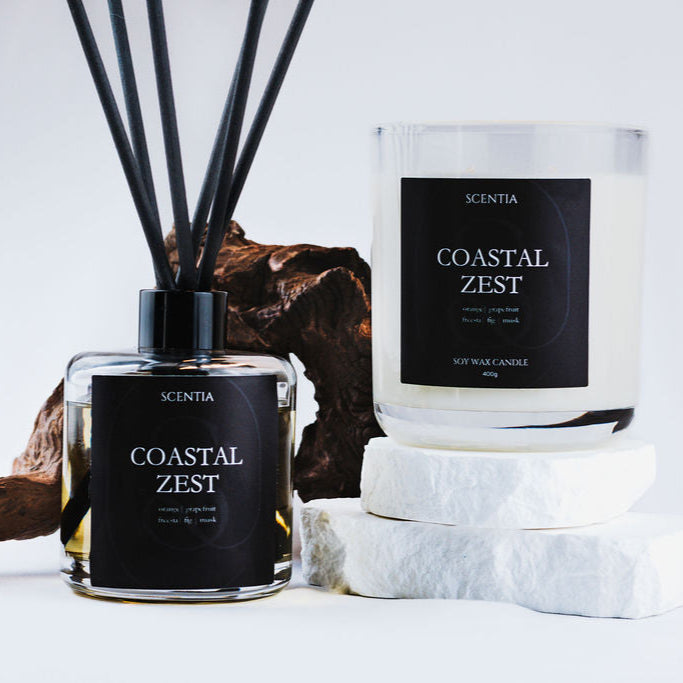 XL Candle & Reed Diffuser Bundle