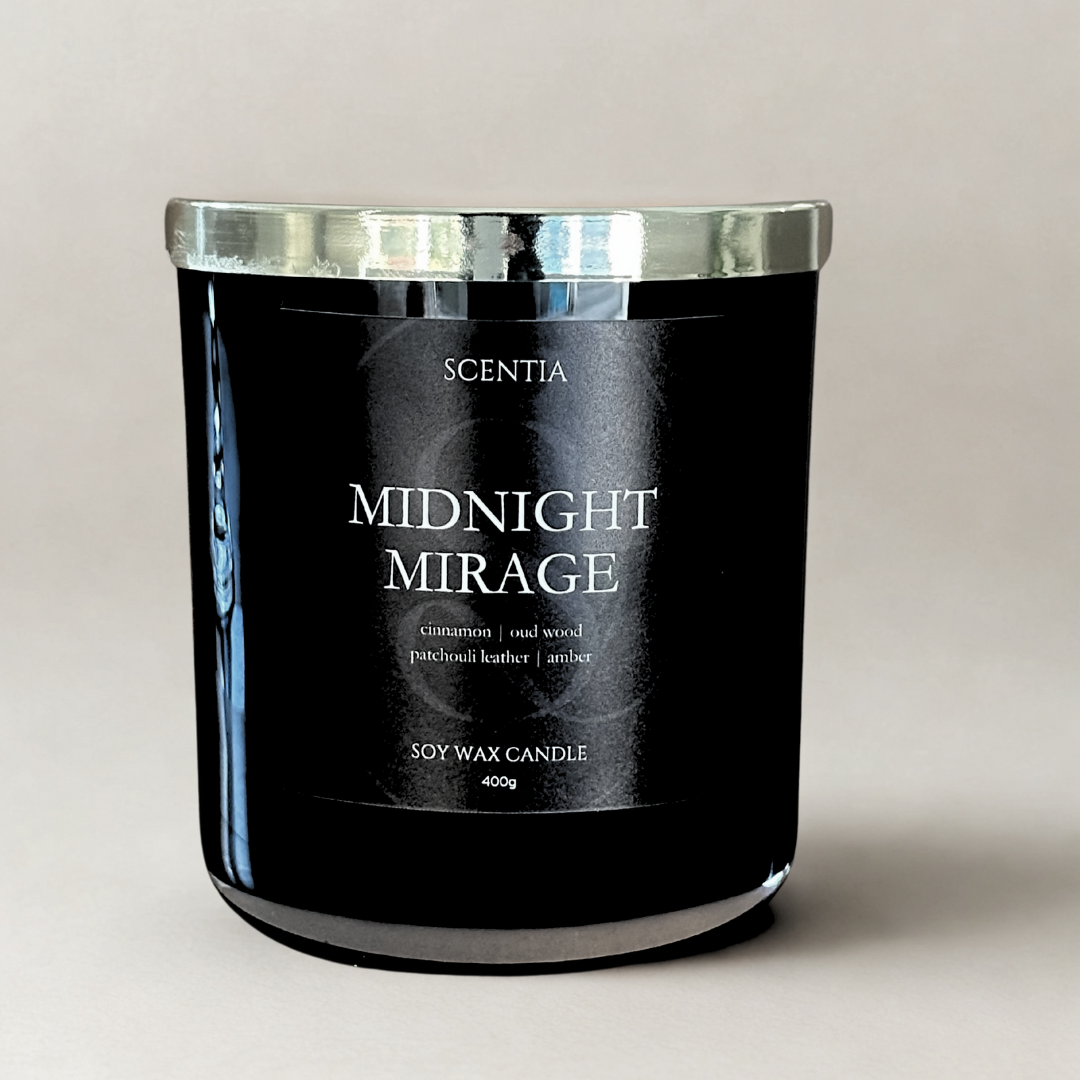 Midnight Mirage | Scentia Large Candle