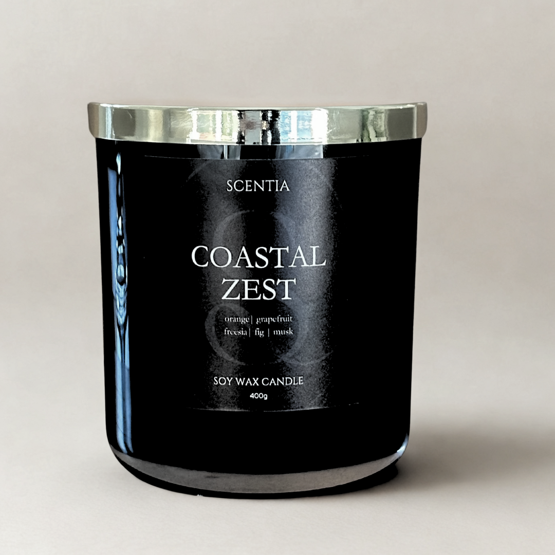 Coastal Zest | Scentia Large Candle